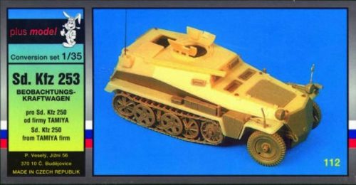 Plus Model Sd.Kfz 253 Beobachtungswagen Umbausatz für Tamiya-Bausatz 1:35 (112)