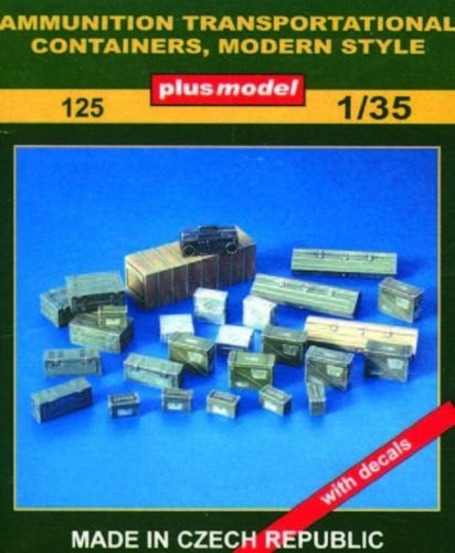 Plus Model Munitionskisten 1:35 (125)