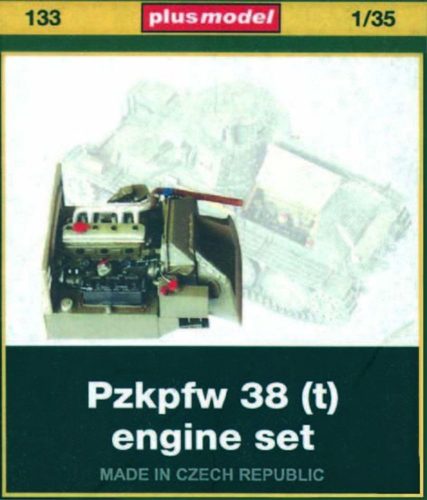 Plus Model PzKpfw. 38 (t) Motor 1:35 (133)