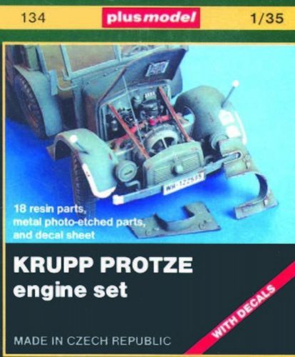 Plus Model Krupp Protze Motorset 1:35 (134)