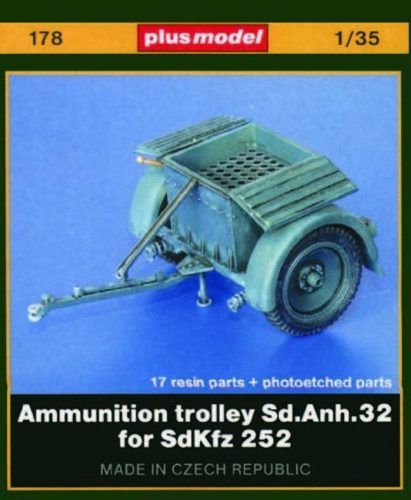 Plus Model Sd. Anh. 32 Munitionsanhänger für SdKfz. 252 1:35 (178)