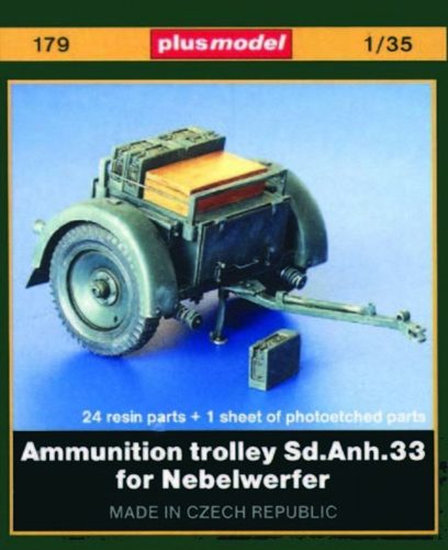 Plus Model Sd. Anh. 33 Munitionsanhänger für Nebelwerfer 1:35 (179)