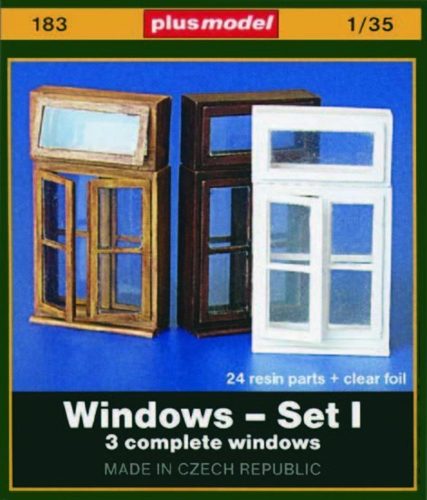 Plus Model Fenster Set I 1:35 (183)