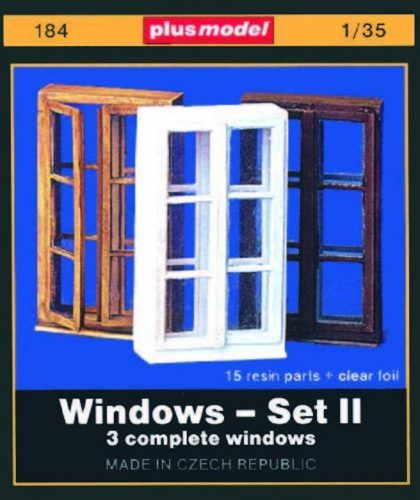 Plus Model Fenster Set II 1:35 (184)