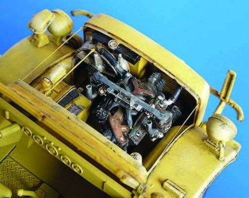 Plus Model Horch 1a - Motor für Italeri Bausatz 1:35 (201)