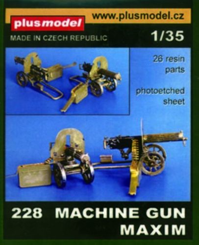 Plus Model Maschinengewehr Maxim 1:35 (228)