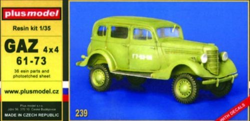 Plus Model GAZ 4x4 61-73 1:35 (239)