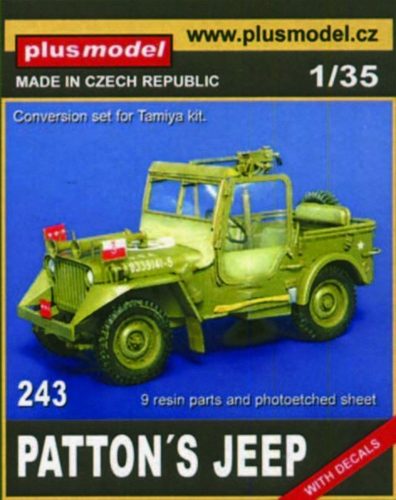 Plus Model Patton's Jeep für Tamiya Bausatz 1:35 (243)