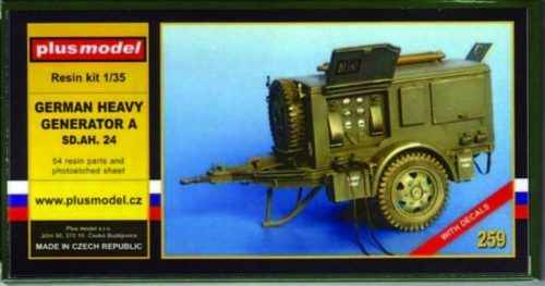 Plus Model Deutscher Hochleistungs-Generator A 1:35 (259)