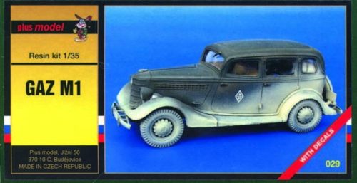 Plus Model GAZ M-1 Stabswagen 1:35 (29)