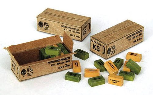 Plus Model U.S. Feld Ration Kartons (311)