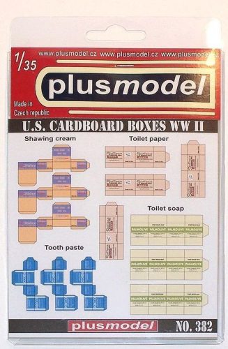 Plus Model U.S. Faltkartons 1:35 (382)