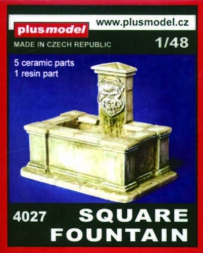 Plus Model Brunnen Eckig 1:48 (4027)