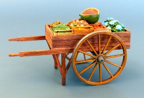 Plus Model Greengrocer trolley 1:35 (513)