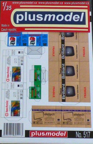 Plus Model Commercial boxes II 1:35 (517)