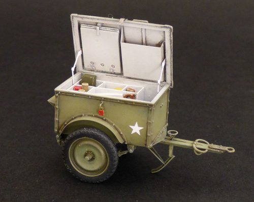 Plus Model U.S.Telephone trailer K-38 1:35 (538)