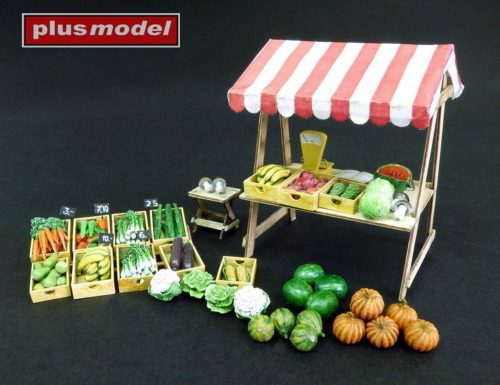 Plus Model Vegetable market 1:35 (580)