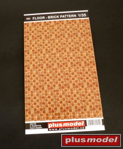 Plus Model Floor brick pattern 1:35 (582)