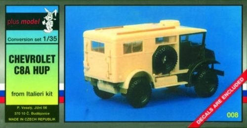 Plus Model Chevrolet C8A HUP Umbauset für Italeri Bausatz 1:35 (8)