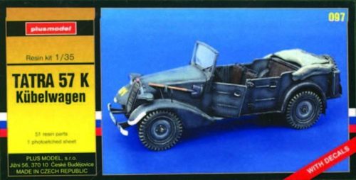 Plus Model Tatra 57 K Kübelwagen 1:35 (97)