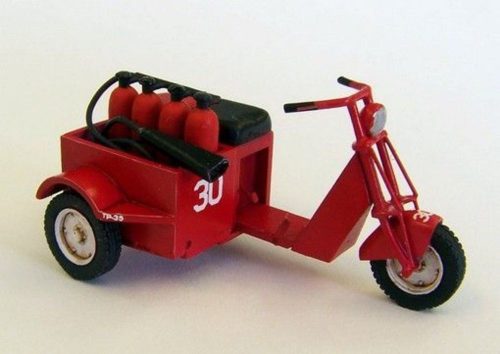 Plus Model U.S. scooter - fire fighter 1:48 (AL4028)