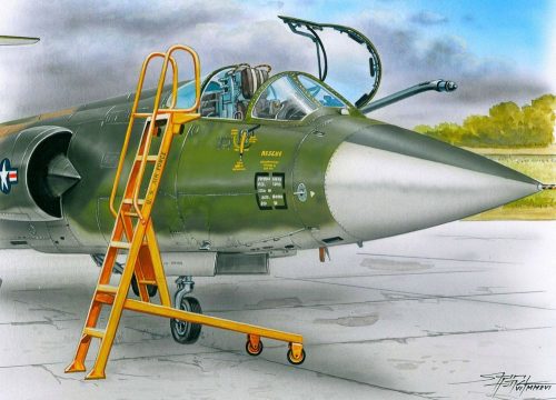 Plus Model Ladder for F-104 1:48 (AL4061)