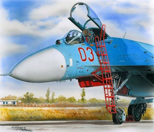 Plus Model Ladder for Su-27 1:48 (AL4062)