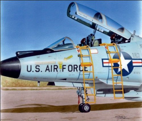 Plus Model Ladder for F-101B 1:48 (AL4086)