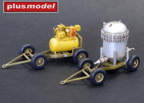 Plus Model Trailer MkII with compressor and fuel filter 1:48 (AL4112)