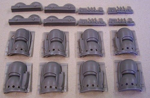 Plus Model Engine cowling for L 1049 Constelation 1:72 (AL7009)