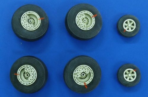 Plus Model Wheels for EC-121 Warning Star 1:72 (AL7027)