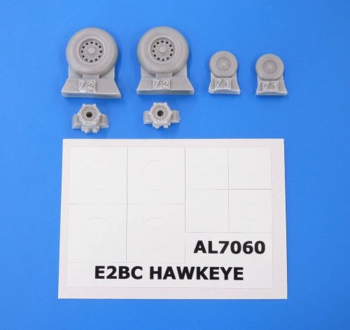 Plus Model E2C Hawkeye wheels 1:72 (AL7060)