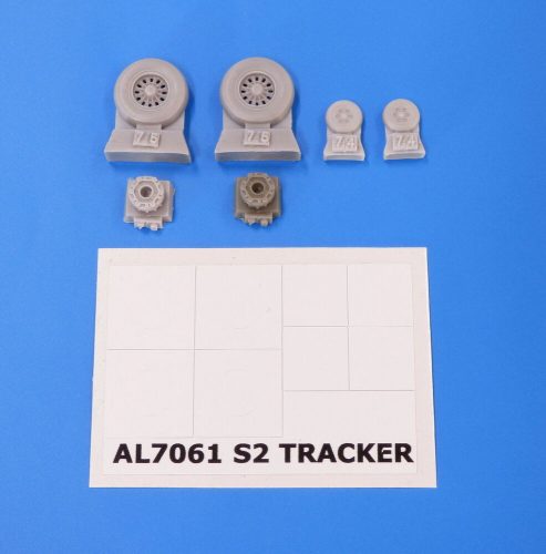 Plus Model S2 Tracker wheels 1:72 (AL7061)