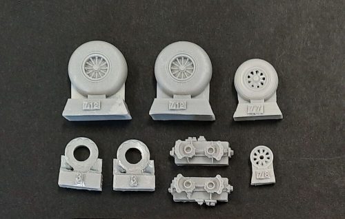 Plus Model A-26C Invader wheel groved 1:72 (AL7064)