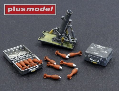 Plus Model German mortar leWfr 36 1:35 (DP3009)