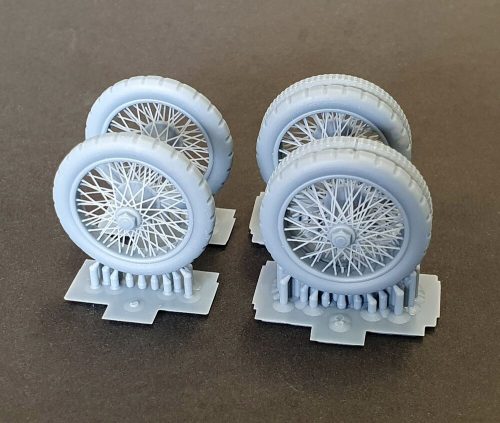 Plus Model Wheels set for Minervy WWI 1:35 (DP3014)