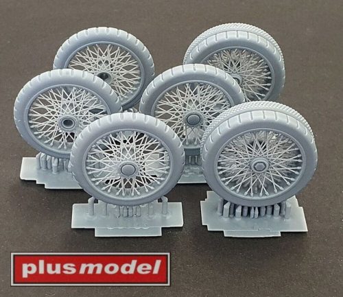 Plus Model Wheels set for Lanchester 1:35 (DP3016)