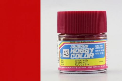 Aqueous Hobby Color Old Version H-043 Wine Red