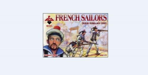 Red Box French sailors, Boxer Rebellion 1900 1:72 (RB72025)