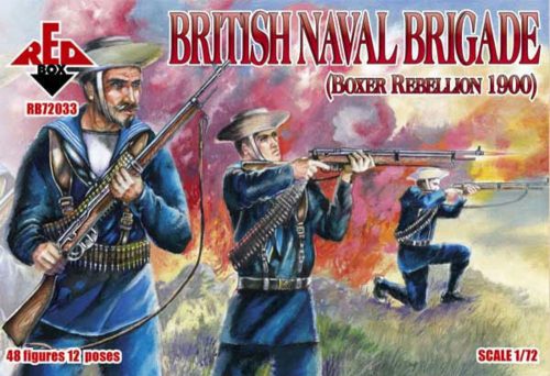 Red Box British naval brigade, Boxer Rebellion 1:72 (RB72033)