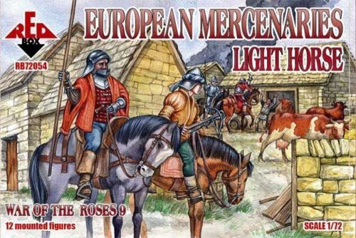 Red Box European mercenaries (light horse) War o 1:72 (RB72054)