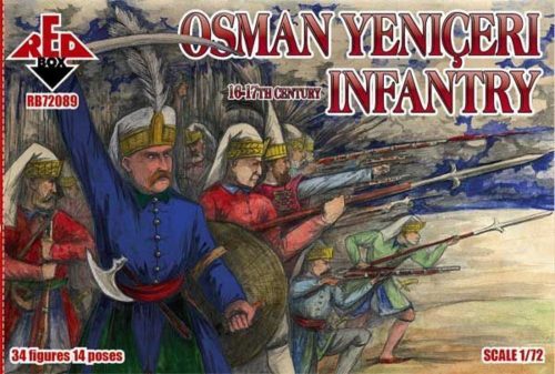 Red Box Osman Yeniceri inantry,16-17th century 1:72 (RB72089)