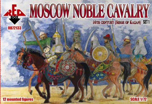 Red Box Moscow Noble cavalry, 16th century. (Siege of Kazan). Set 1 1:72 (RB72133)