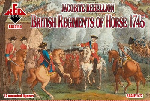 Red Box Jacobite Rebellion. British Regiments of Horse 1745 1:72 (RB72140)