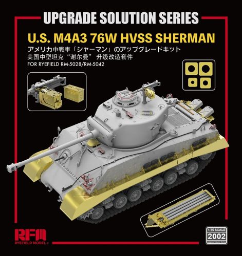 Rye Field Model Upgrade set for 5028 & 5042 M4A3 Sherman 1:35 (2002)