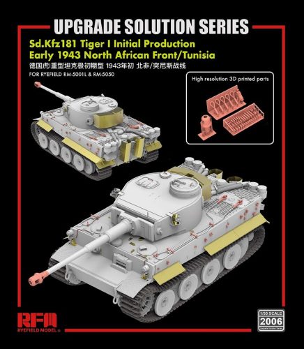 Rye Field Model Upgrade set for 5001 & 5050 Tiger I initial production 1:35 (2006)