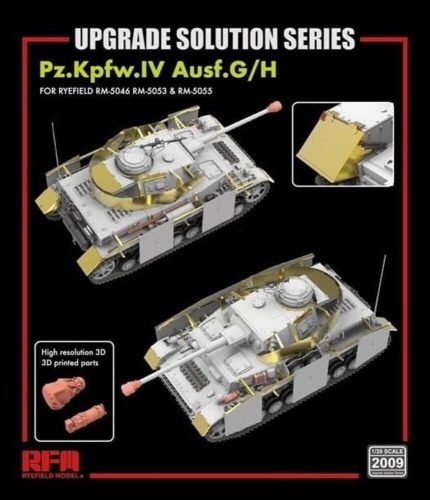 Rye Field Model Upgrade set for 5053 & 5055 Pz.IV Ausf.G/H 1:35 (2009)