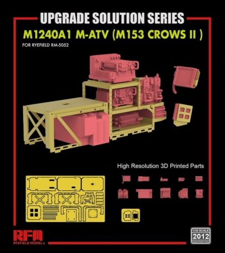 Rye Field Model Upgrade set for 5052 M1240A1 M-ATV (M153 CROWS II ) 1:35 (2012)