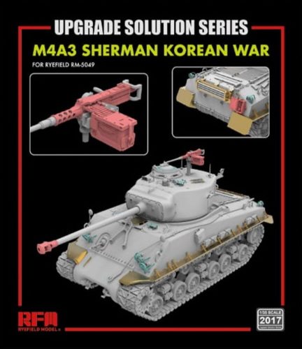 Rye Field Model Upgrade set for 5049 M4A3 76w hvss Sherman 1:35 (2017)