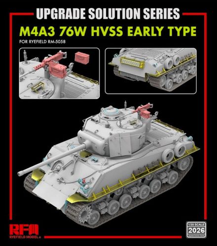 Rye Field Model Upgrade set for 5058 M4A3 76W HVSS 1:35 (2026)